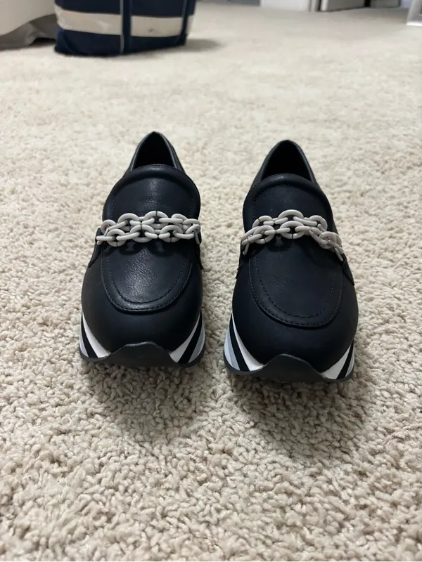 Women's Coconuts by Matisse Black Platform Loafers - Image 2