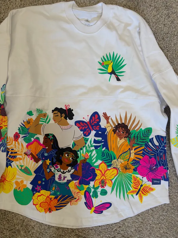 White long sleeve Encanto tee - Image 2