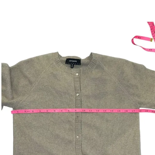 CIVIDINI cashmere sweater button up cardigan - Image 6