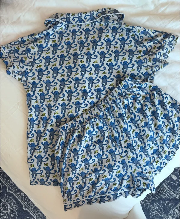 Roller Rabbit Monkey Pajama Set - Image 3