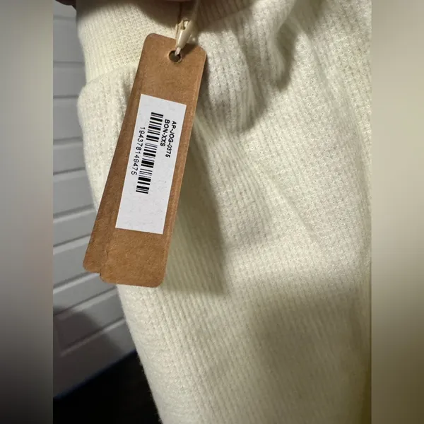 Skims cotton ribbed joggers - Image 4