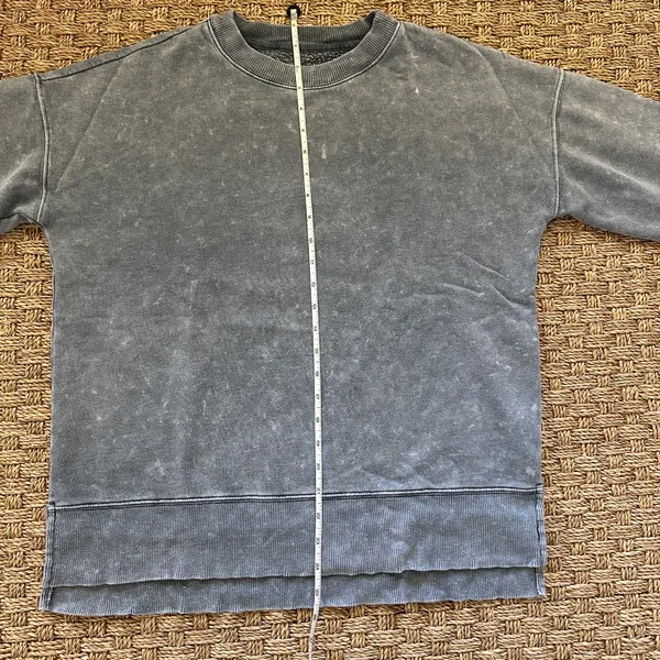 SO comfy oversized sweatshirt Gray Size XS - Image 5