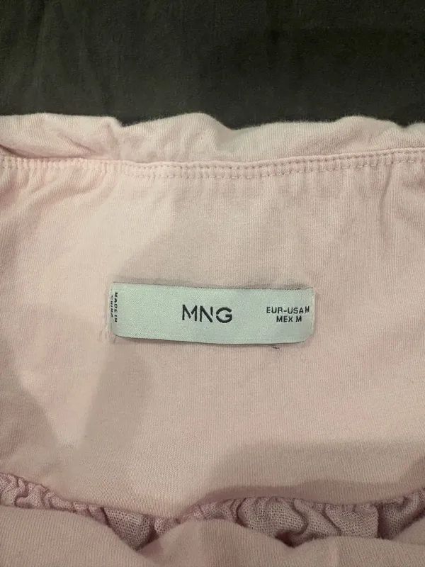 ASOS mango pink linen shorts  - Image 3