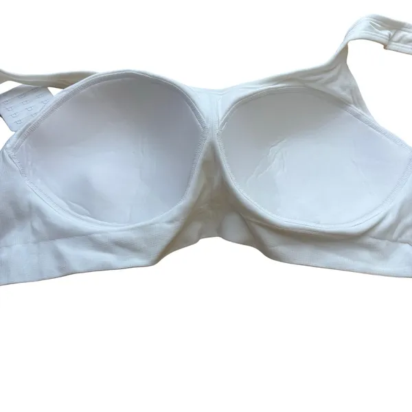 Shapermint Truekind Large White Daily Comfort Wireless Shaper Bra 10022 Extender - Image 4