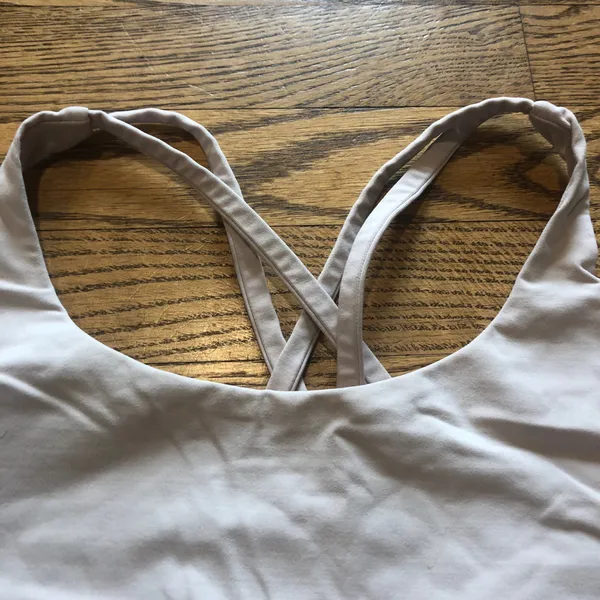 Lululemon Energy Bra  Long Line  Light Pink - Image 3
