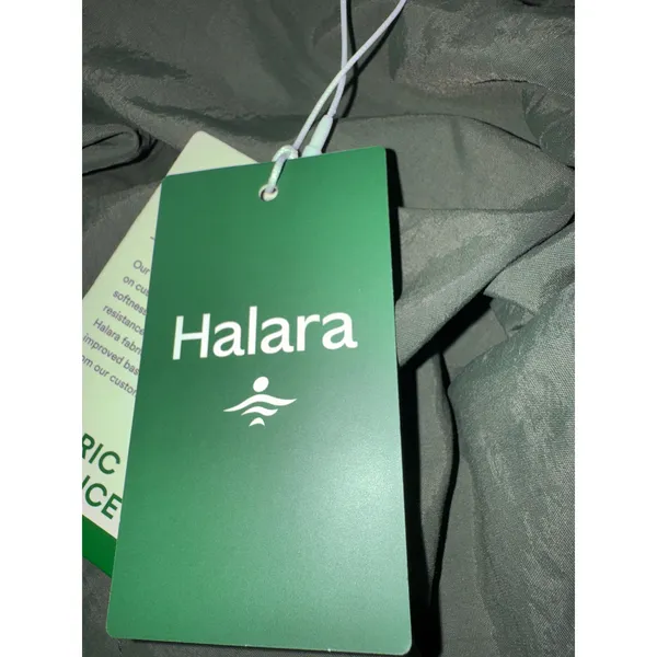 New Halara Women's XL Mid Rise Button Zipper Side Pocket Wide Leg Cargo Pants - Image 9