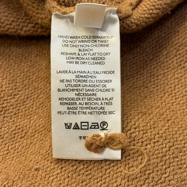 Size Small Anthropologie Maeve Camel Brown Mockneck Sweater - Image 8