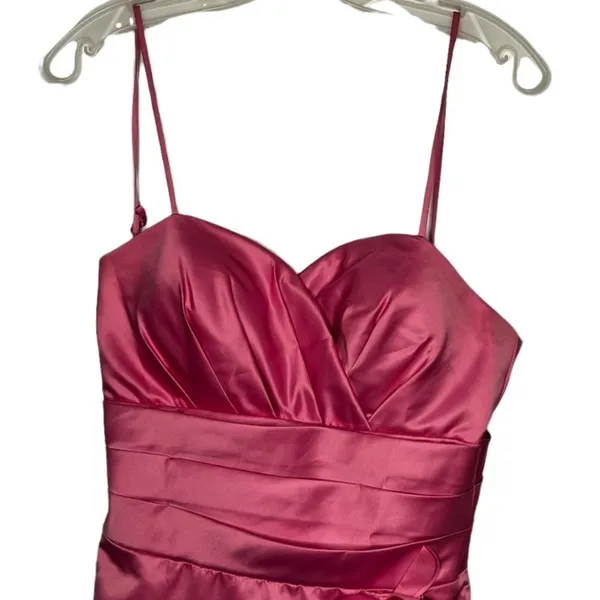 Vintage May Queen‎ Couture Pink Dress With Wrap - Image 5