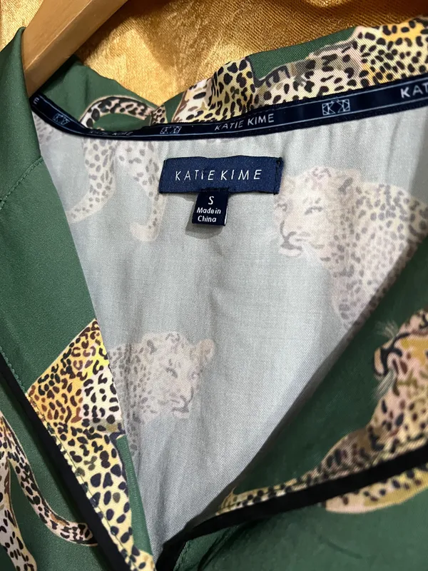 Katie Kime night shirt Green - Image 3