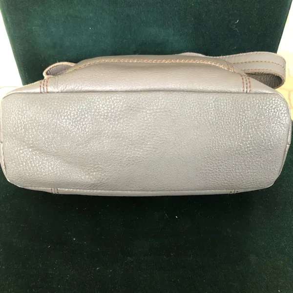The Sak Gray Leather Shoulder Purse - Image 7