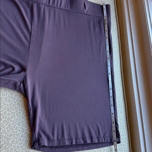 Kyte Women's Purple Biker Sleep Shorts size XXL - Image 5
