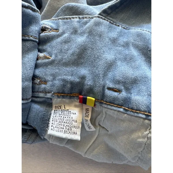 Tush Push Women's Size L Overall Jeans Size L - Image 14
