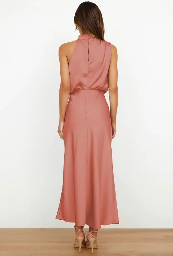 Amazon Satin Dress - Image 5