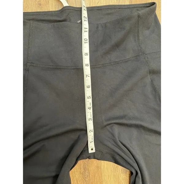 Freely Black‎ Flare Leggings XL High Rise Yoga Pants Stretch Pockets - Image 7