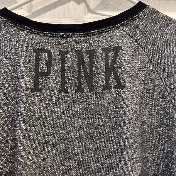 Pink Victoria's Secret‎ The University Of Iowa Sweatshirt Womens Small Oversized - Image 5
