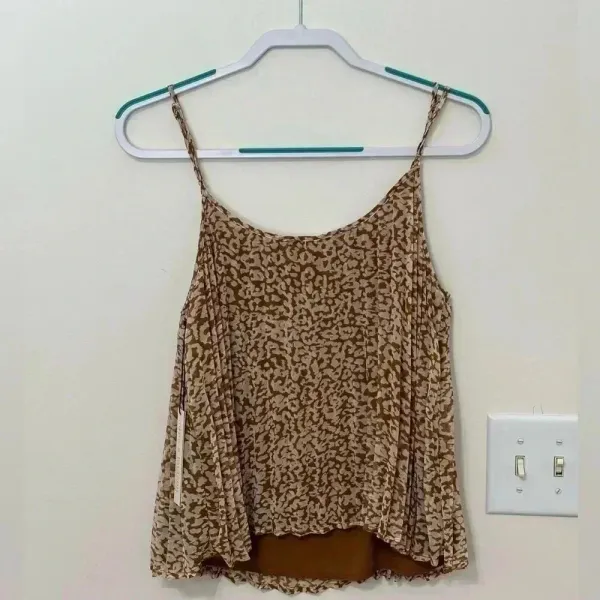 NWT June & Hudson Tank‎ Brown Size L - Image 5