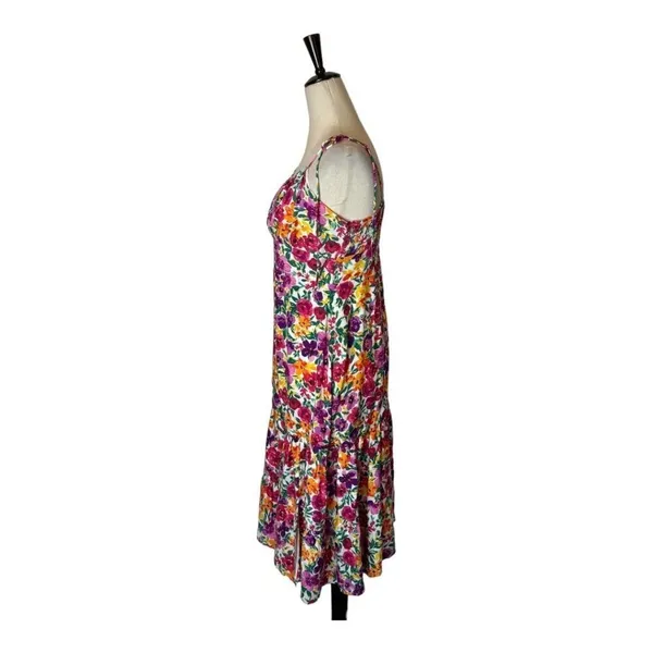 Showpo‎ Dress Women 8 Pink Packed Floral Print Monaco Midi Boho Cottagecore - Image 8