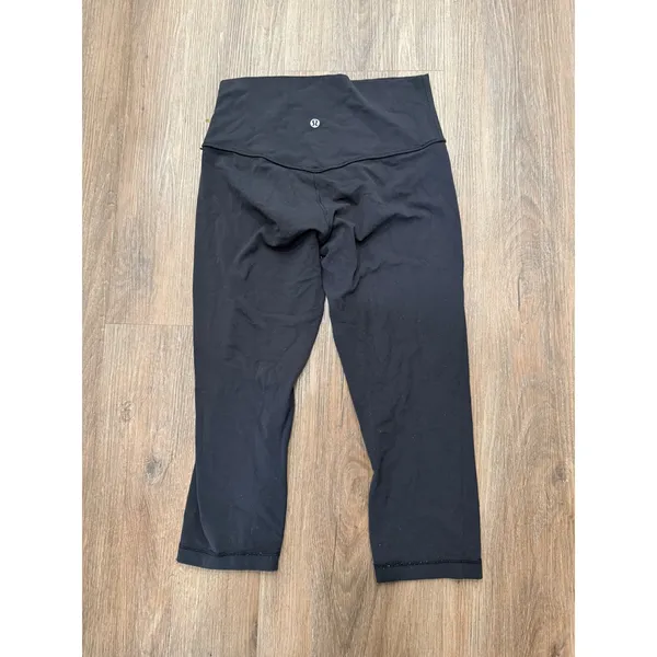 Lululemon define Black High Rise‎ Crop Leggings Yoga Pants Women's Activewear - Image 3