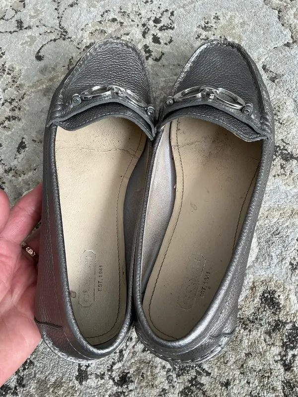 COACH FORTUNATA leather loafers 🌷🌷 - Image 8