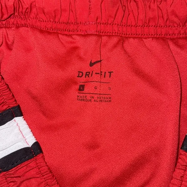 Nike Dri-Fit Red and white shorts - Image 2