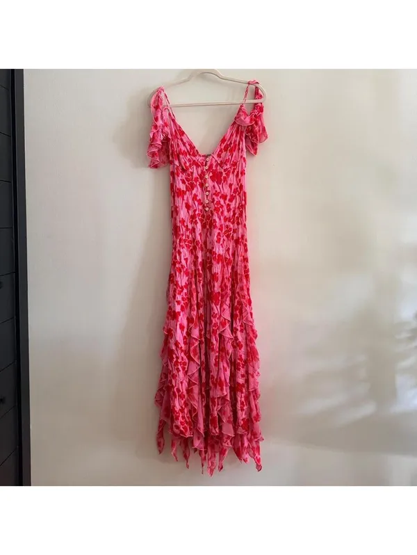 Free People Endless Cascades Maxi Dress - Image 8