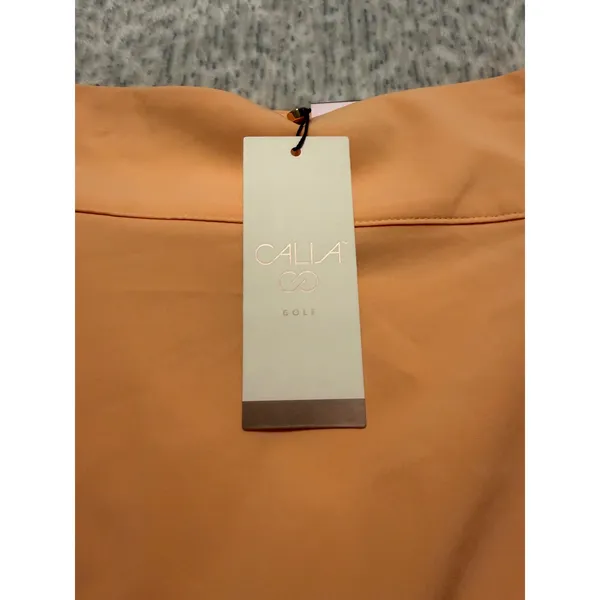 CALIA by Carrie Underwood Womens 12 Skort skirt‎ Peach Side Zip Built-in Shorts - Image 3