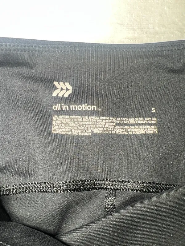 all in motion High-Rise Bike Shorts — Black - Image 2