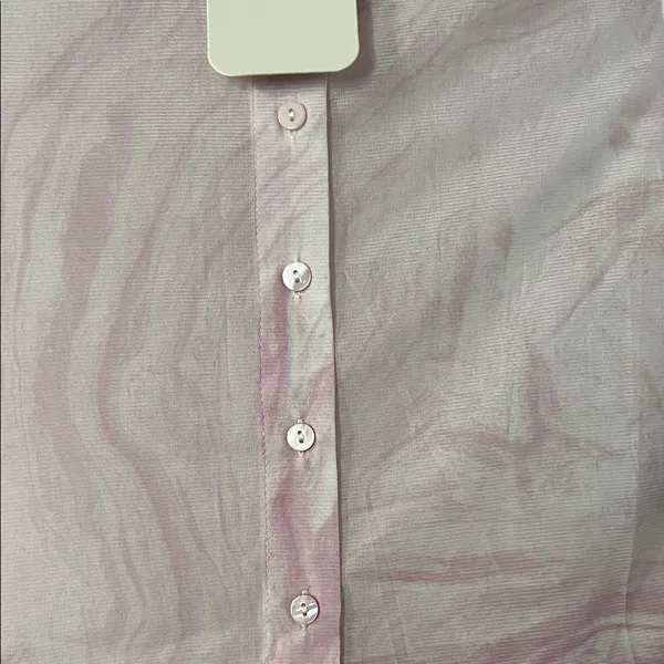 Elodie Light Pink Button Down Shirt - Image 4