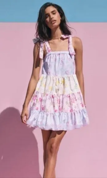 Love Shack Fancy Dress Floral - Image 2