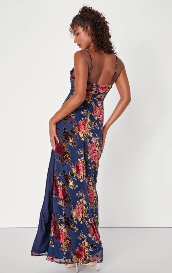 Lulus Blue Maxi Dress - Image 2