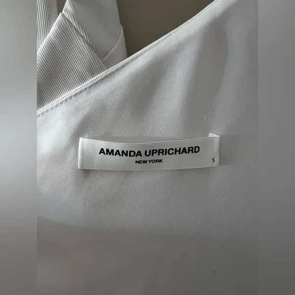 Like anew! Amanda Uprichard REVOLVE Conetta Dress in Ivory, size XS - Image 6