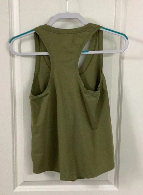 Lululemon Tank In Bronze Green - Image 2