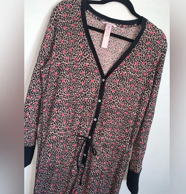 Victoria’s Secret leopard print onesie large - Image 6