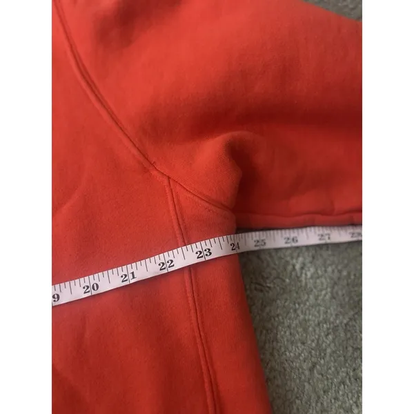 Madhappy Cooper Capsule Fleece Crewneck Sweatshirt Red with Logo Streetwear - Image 7