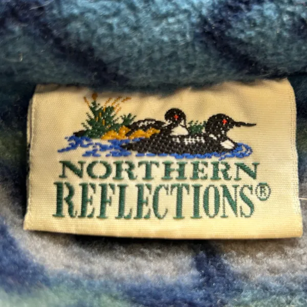 Vintage Northern Reflections Nordic Fleece Jacket L - Image 13