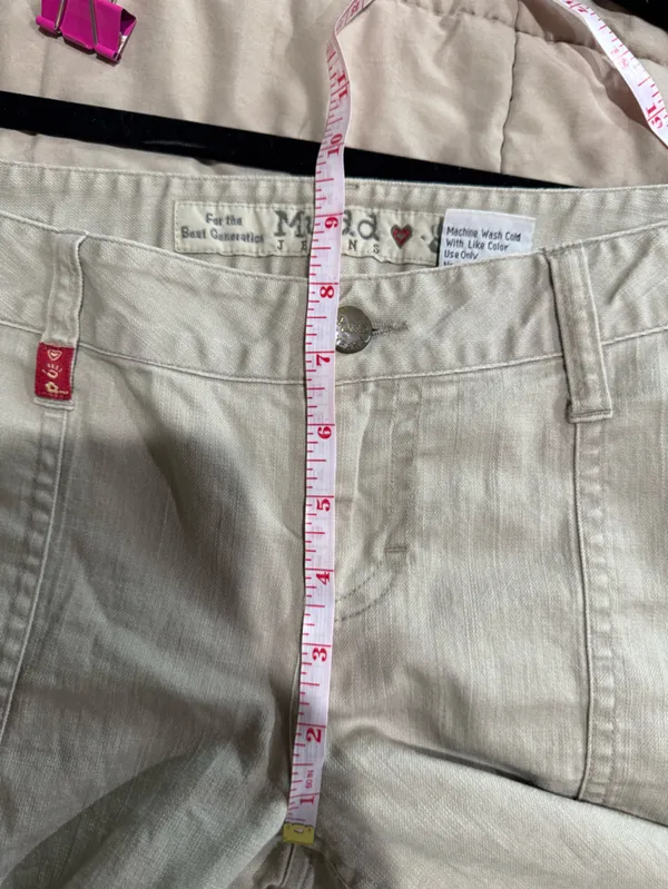 y2k mudd jeans capri - size 9 - Image 10