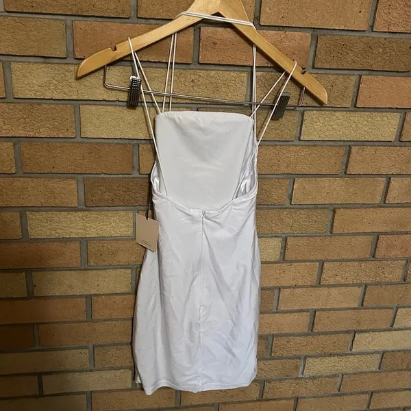 NWT Superdown Revolve Kiki Strappy Mini Dress in White Size XS - Image 5