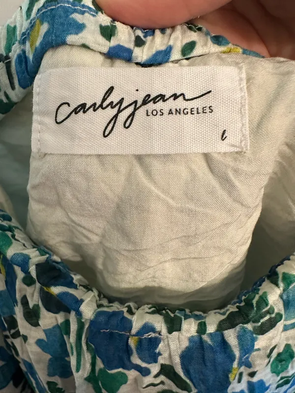 Carly Jean Los Angeles Floral Top - Image 3