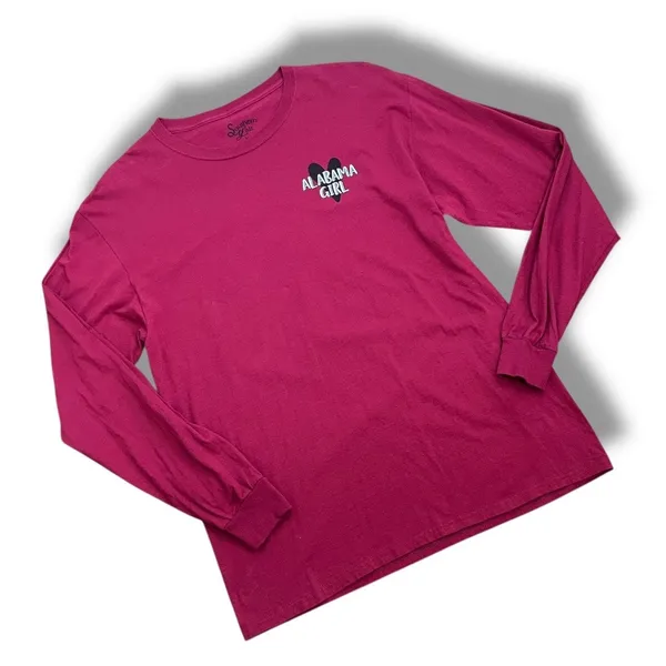 Southern Y’all Alabama Girl Crimson Tide long sleeve T-shirt medium - Image 7