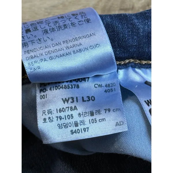EUC Womens Levis 721 high rise skinny jeans stretch‎ size 31x30 (31x29) - Image 9