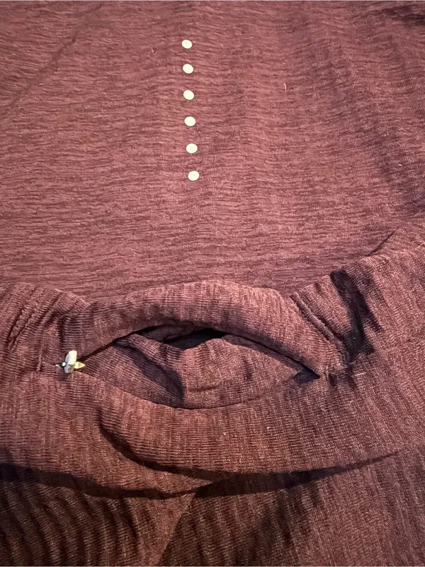 Nike Running Dri‑FIT long sleeve top - Plum Size Medium - Image 2