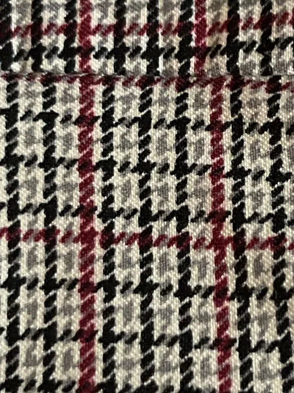 Maurices Houndstooth Pull On Ankle Pants Womens XXL Plaid Career Stretch Used - Image 6