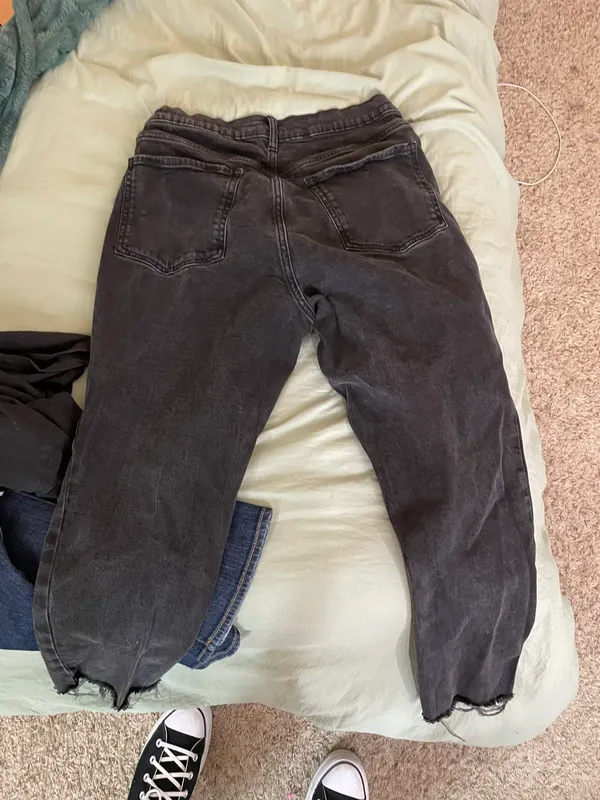 Ripped Black Jeans - Image 2