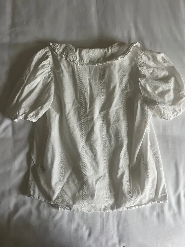 Target white frill top - Image 2