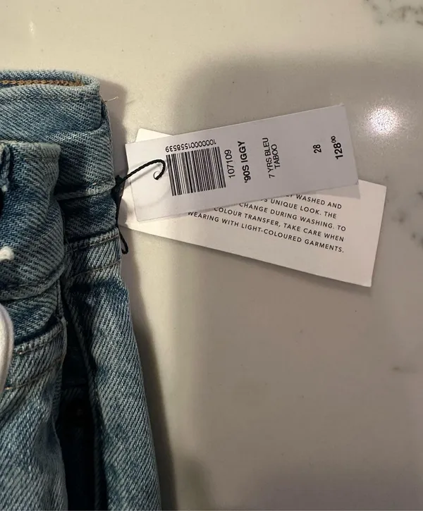 Aritzia Denim Forum Low-Rise 90s Iggy Baggy Jeans - Image 3