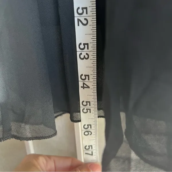 NWT HYFVE Layers of fabulous maxi dress small black halter dress - Image 15