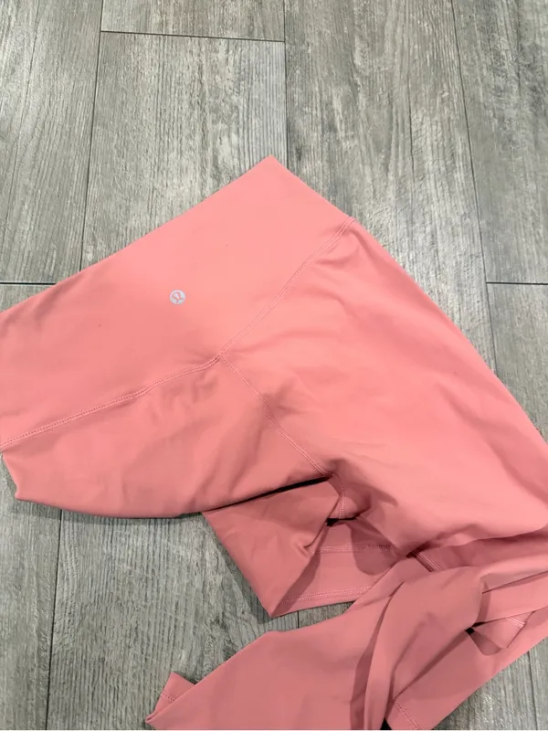 lululemon athletica Rose Pink High-Rise Performance Leggings - Image 9