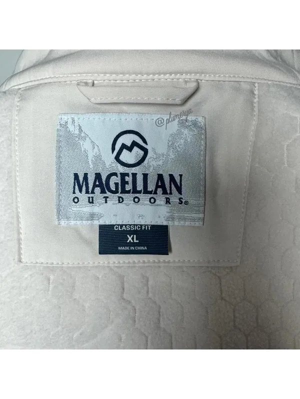 Magellan Outdoors Women's Hickory Canyon Softshell Jacket in White Size XL - Image 5