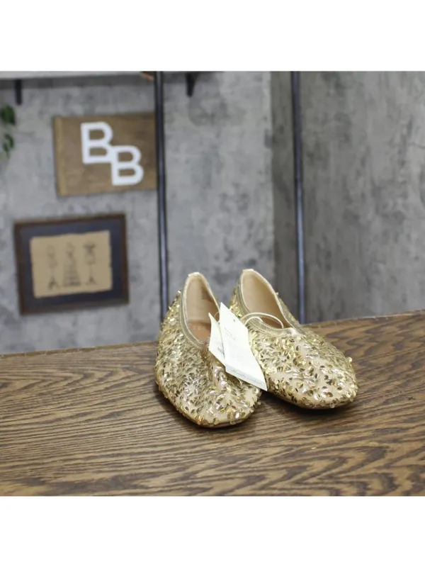A New Day Womens Sammie Shoes Ballet Flats 94685488 Gold Yellow 8.5M - Image 3