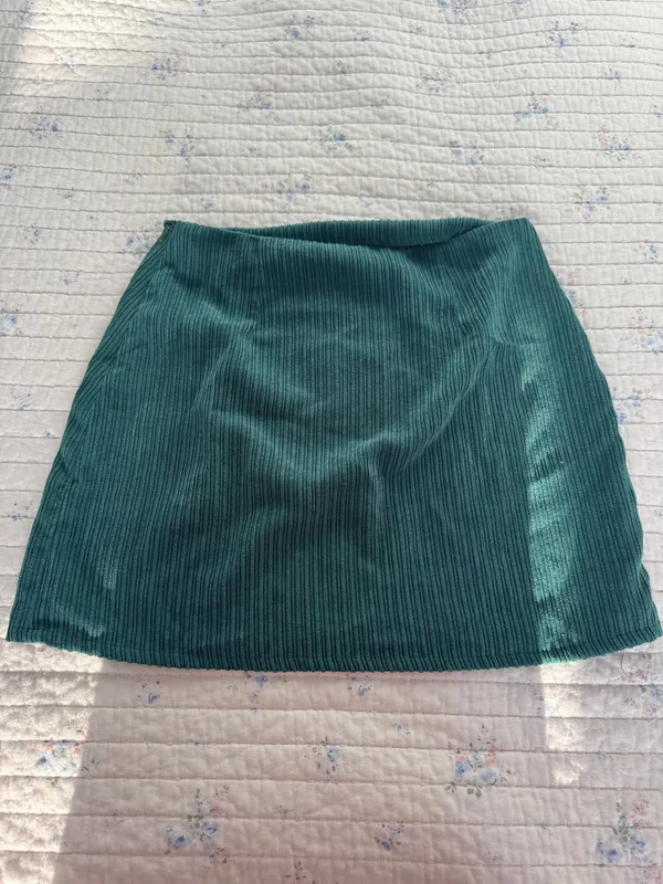 Altar'd State Green Mini Skirt - Image 3